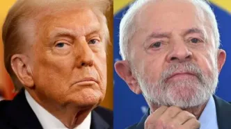 جنگ واشنگتن و برزیلیا/ ترامپ برزیل را به وضع تعرفه ۵۰ درصدی تهدید کرد