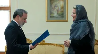 رئیس جدید دفتر یونیسف در ایران اعتبارنامه خود را تقدیم عراقچی کرد