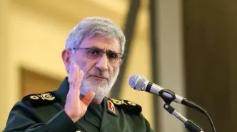 گپ صمیمانه سردار قاآنی با فرمانده جدید هوافضای سپاه