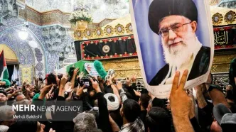 تشییع سرلشکر شهید«محمدسعید ایزدی» در قم