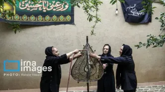 تصاویر؛ آیین سنتی طوق بندان