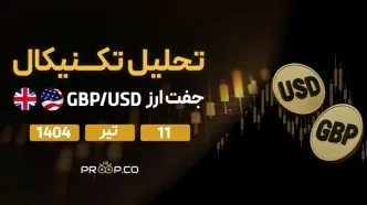 تحلیل تکنیکال روزانه جفت‌ارز پوند به دلار (GBP/USD) | چهار‌‌شنبه ۱۱ تیر ۱۴۰۴