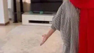 عکس ها / نگاهی به دکوراسیون فوق العاده چشم نواز خانه مرجانه گلچین / از تابلو نقاشی زنده تا فرش اصیل ایرانی و کنسول سلطنتی