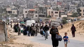 مردم شاد و چاق غزه! +فیلم