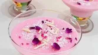 طرز تهیه محلبی توت فرنگی، دسر خوشرنگ و خوشمزه