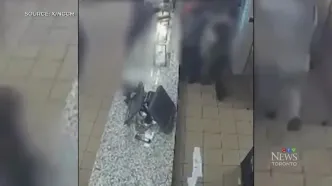حمله گروهی به زن مسلمان باحجاب در انتاریو کانادا