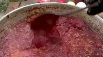 املت گوجه فرنگی در طبیعت