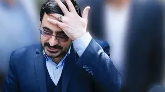 سعید مرتضوی به عزای شهدای حمله اسرائیل به زندان اوین نشست + عکس