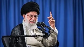 توئیت صفحه رهبر انقلاب در مورد ضربه محکم ایران به رژیم صهیونیستی