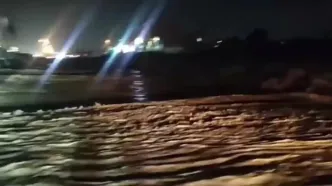 بارندگی شدید و طغیان رودخانه‌‌ها در کرمان