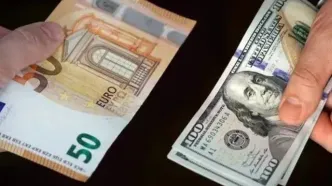 قیمت دلار و یورو در مرکز مبادله ایران