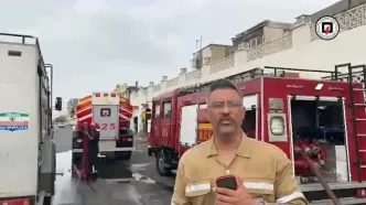 آتش‌سوزی بامدادی در بازار بندرعباس مهار شد