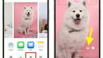 آموزش فعالسازی والپیپر سه بعدی متحرک در لاک اسکرین iOS 26