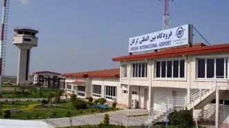 آتش‌سوزی کنترل‌شده در فرودگاه گرگان