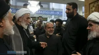تصاویر؛ مراسم بزرگداشت شیخ علی طائب