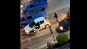 واکنش پلیس به فیلم تیراندازی در چالوس