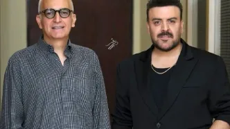 تیپ نوستالژیک و دهه شصتی بیژن بنفشه‌خواه و بهرنگ علوی