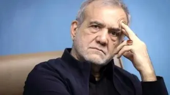حذف خبرساز تصویر پزشکیان در بنرهای هفته دولت