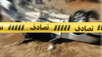 ۱۴ مصدوم  و یک کشته در تصادف ون با سواری در عراق