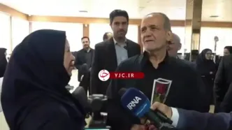 واکنش پزشکیان به ترکی حرف زدن یک خبرنگار: فارسی حرف بزن آمریکا هم بفهمد