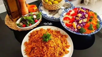 طرز تهیه گوجه پلو با تن ماهی؛ غذای سریع و خوشمزه