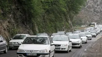 ترافیک سنگین در محورهای شمالی