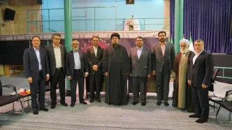 دیدار مدیرعامل بانک ملی ایران با سید حسن خمینی