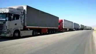پنج میلیون و ۱۰۳ هزار تن؛ حجم ترانزیت جاده‌ای کالا در چهار ماهه نخست امسال
