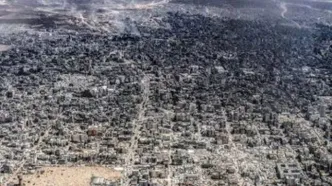 غزه زیر آوار بمبارانی معادل ۸ بمب هسته‌ای/ ۱۰۰ هزار تن مواد منفجره بر سر غیرنظامیان ریخته شده است