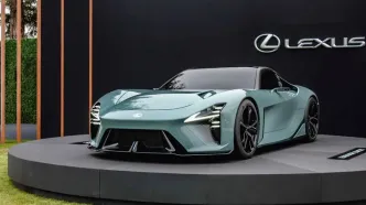 LFA: هیولای جدید لکسوس با غرش V8 از راه رسید