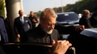 دیدار لاریجانی با جوزف عون، رئیس‌جمهور لبنان