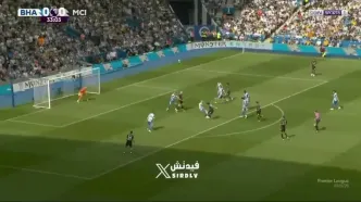 ویدیو: گل اول منچسترسیتی به برایتون توسط ارلینگ هالند