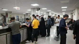 خدمت‌رسانی بانک ملی ایران به زائران اربعین در مسیرهای مرزی کشور