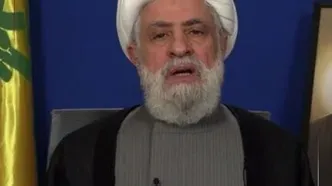 دبیرکل حزب‌الله لبنان لباس رزم بر تن کرد! +فیلم