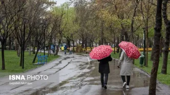 این استان‌ها امروز منتظر بارش باران باشند