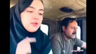دستی کشیدن دختر جوان با کامیون ماک!