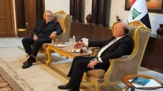 لاریجانی با وزیر خارجه عراق دیدار کرد