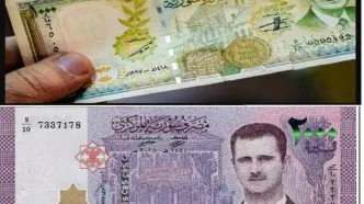 عکس بشار اسد از اسکناس‌های سوریه حذف شد