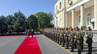 استقبال رسمی از پزشکیان در ایروان