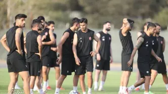 گزارش تصویری| تمرین غروب جمعه پرسپولیس در آستانه شروع لیگ برتر