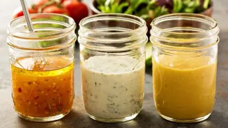 طرز تهیه 3 مدل سس رژیمی و خوشمزه برای غذا و سالاد