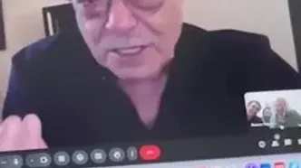 دیدار مجازی اکبر زنجانپور و منوچهر فرید، دو تن از نسل طلایی تئاتر ایران
