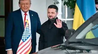 ترامپ به زلنسکی کلید کاخ سفید را هدیه داد