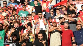 درگیری عجیب بین هواداران پرسپولیس در نقش جهان!