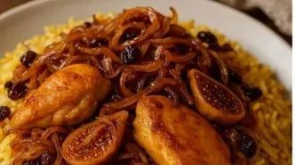 طرز تهیه انجیرپلو؛ یک غذای شیرین و خوشمزه