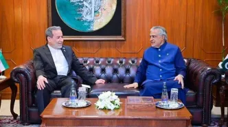 پست وزیر خارجه پاکستان پس از دیدار با عراقچی