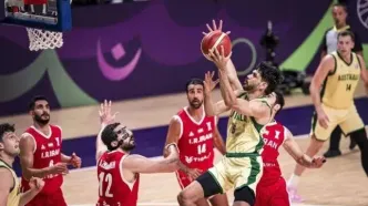 شکست سنگین بسکتبال ایران مقابل استرالیا