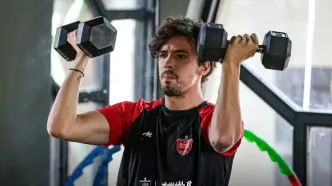 اجرای برنامه ریکاوری پرسپولیس در سالن وزنه