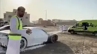 ببینید؛ اولین کارواش پهپادی جهان در دبی
