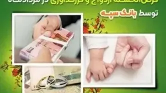 تعیین شعبه 14 هزار فقره درخواست وام‌ قرض‌الحسنه ازدواج و فرزندآوری در مرداد‌ماه توسط بانک سپه